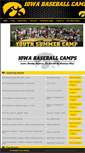 Mobile Screenshot of iowabaseballcamps.com